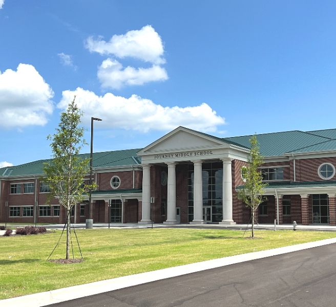  Journey middle school front view